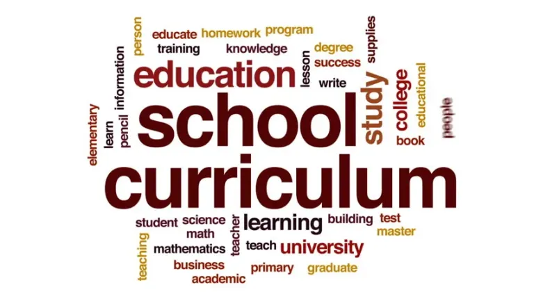 Curriculum word cloud